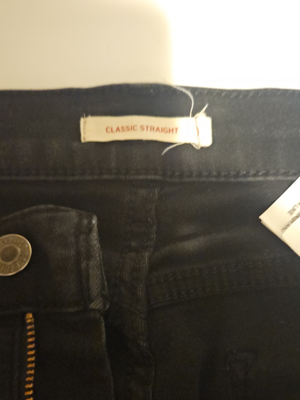 LEVIS Classic Straight Black Women's Jeans